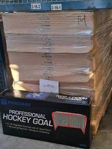 lot 1038 image: Lot of (14) ProGuard Professional Hockey Goal 9900 4x6 (New in Box)