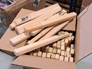 lot 734 image: Lot of (50) Junior 11 Wood End Plugs