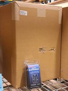 lot 839A image: Lot of (100) ProGuard Size Youth Suspenders