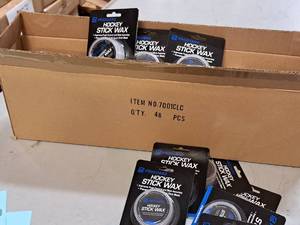 lot 1369 image: Lot of (48) ProGuard Hockey Stick Wax