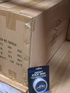 lot 1377 image: Lot of (144) ProGuard Hockey Stick Wax