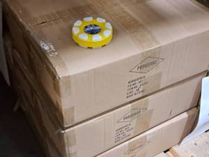 lot 1297 image: Lot of (200) ProGuard ProPuck Street Hockey Puck
