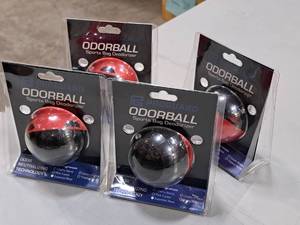 lot 1189 image: Lot of (12) ProGuard OdorBall Essential Blast Sports Bag Deoderizer