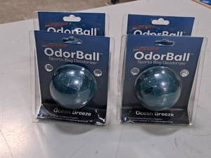 lot 1169 image: Lot of (24) ProGuard OdorBall Ocean Breeze Sports Bag Deoderizer