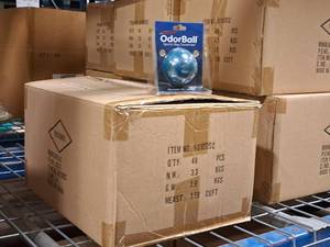 lot 1177 image: Lot of (48) ProGuard OdorBall Ocean Breeze Sports Bag Deoderizer