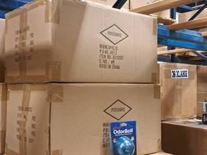 lot 1184 image: Lot of (96) ProGuard OdorBall Ocean Breeze Sports Bag Deoderizer