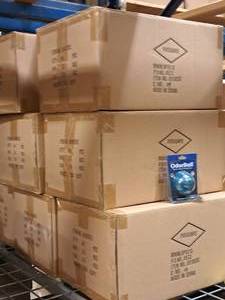 lot 1187 image: Lot of (240) ProGuard OdorBall Ocean Breeze Sports Bag Deoderizer