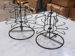 lot 1085 image: Lot of (2) Display Rack 2-tier