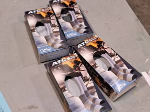 lot 1117 image: Lot of (4) CSNL Equipment ATC Above The Calf Size Large Pair of Skate Socks