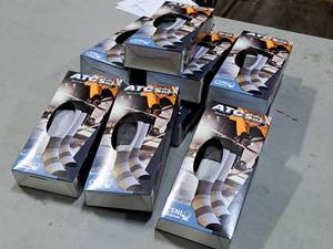 lot 1129 image: Lot of (12) CSNL Equipment ATC Above The Calf Size X-Large Pair of Skate Socks