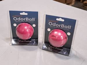 lot 1145 image: Lot of (12) ProGuard OdorBall Pink Fusion Sports Bag Deoderizer
