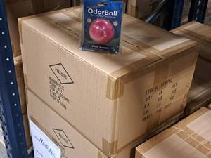 lot 1157 image: Lot of (48) ProGuard OdorBall Pink Fusion Sports Bag Deoderizer