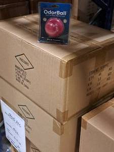 lot 1160 image: Lot of (96) ProGuard OdorBall Pink Fusion Sports Bag Deoderizer