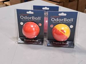 lot 1135 image: Lot of (24) ProGuard OdorBall Tropical Burst Sports Bag Deoderizer