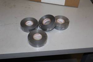 lot 1672 image: Lot of (8 Rolls) ProGuard Silver Hockey Tape 1x33yd