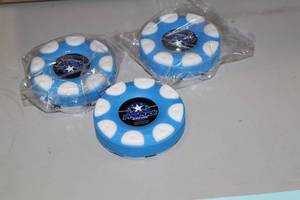lot 1814 image: Lot of (25) ProGuard ProPuck Street Hockey Puck