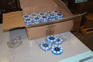 lot 1822 image: Lot of (55) ProGuard ProPuck Street Hockey Puck