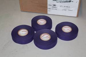 lot 1750 image: Lot of (18 Rolls) ProGuard Purple Hockey Tape 1x27yd