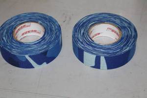 lot 1764 image: Lot of (10 Rolls) ProGuard Blue Camo Hockey Tape 1x20yd