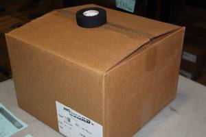 lot 1699 image: Lot of (1 Case) ProGuard Black Hockey Tape 144-count 1x15yd