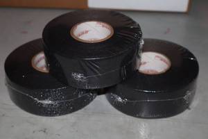 lot 1679 image: Lot of (10 Rolls) ProGuard Black Hockey Tape 1-12x30yd