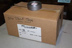 lot 1725 image: Lot of (1 Box) ProGuard Silver Poly Hockey Tape 36-count 1x33yd