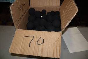 lot 1844 image: Lot of (70) ProGuard 2-12 Foam Hockey Balls