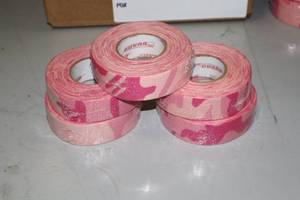 lot 1776 image: Lot of (10 Rolls) ProGuard Pink Camo Hockey Tape 1x20yd