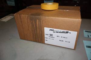 lot 1745 image: Lot of (1 Case) ProGuard Yellow Hockey Tape 36-count 1x27yd