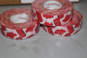 lot 1797 image: Lot of (10 Rolls) ProGuard Canada Hockey Tape 1x20yd