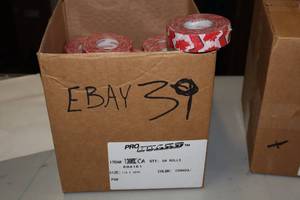 lot 1802 image: Lot of (39 Rolls) ProGuard Canada Hockey Tape 1x20yd