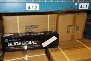 lot 1596 image: Lot of (2 Cases) ProGuard Slide Board 6-count ( 12 total items ) 6x20