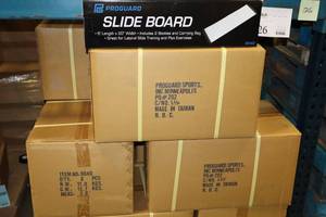 lot 1599 image: Lot of (3 Cases) ProGuard Slide Board 6-count ( 18 total items ) 6x20