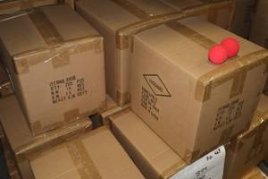lot 1885 image: Lot of (3 Cases) ProGuard 1-12 Foam Hockey Balls 200-count ( 600 total items )