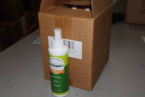 lot 1967 image: Lot of (1 Case) Deoderall Sports Formula Equipment Odor Eliminator 8-fl.oz. Plastic Spray Bottle 12-count