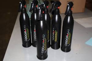 lot 1976 image: Lot of (6) Odor Aid 14-fl.oz Sports Equipment  Multipurpose Odor Eliminating Spray