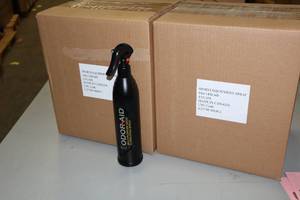 lot 2004 image: Lot of (2 Cases) Odor Aid 14-fl.oz Sports Equipment  Multipurpose Odor Eliminating Spray 12-count