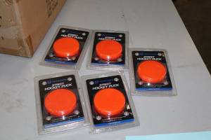 lot 1901 image: Lot of (32) ProGuard Street Hockey Pucks