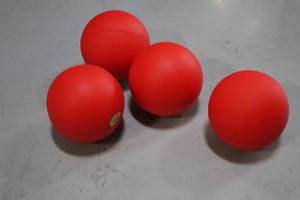 lot 1890 image: Lot of (50) ProGuard Plastic Practice Street Hockey Balls