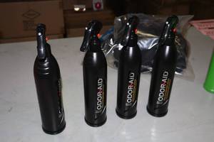 lot 2035 image: Lot of (4) Odor Aid 14-fl.oz Sports Equipment  Multipurpose Odor Eliminating Spray
