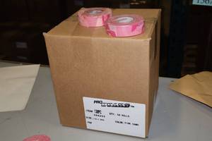 lot 1783 image: Lot of (1 Case) ProGuard Pink Camo Hockey Tape 50-count 1x20yd