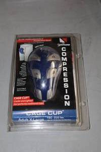lot 2156 image: Lot of (1) Safetgard Cage Cup Adult X-Large 180-220lbs Mens