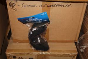 lot 2318 image: Lot of (1 Case) ProGuard Premier Blade Mates Size Adult Ice Warehouse logo Hockey Skate Blade Guards 50-count
