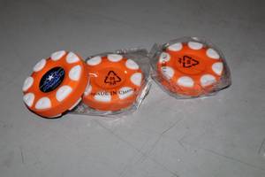 lot 2368 image: Lot of (10) ProGuard ProPuck Roller Hockey Puck
