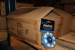 lot 2391 image: Lot of (1 Case) ProGuard ProPuck Roller Hockey Puck 100-count (in packaging)