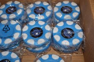 lot 2376 image: Lot of (10) ProGuard ProPuck Roller Hockey Puck
