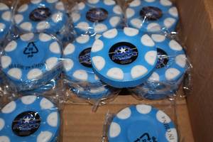 lot 2378 image: Lot of (25) ProGuard ProPuck Roller Hockey Puck