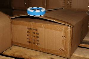 lot 2386 image: Lot of (1 Case) ProGuard ProPuck Roller Hockey Puck 100-count