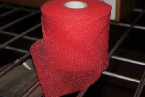 lot 2522 image: Lot of (12 Rolls) North American Tapes PerforMed Red Foam Underwrap 2-34x30yd