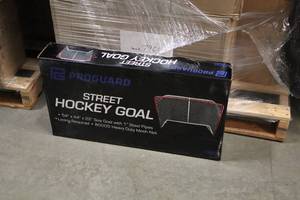 lot 2448 image: Lot of (4) ProGuard Street Hockey Goal 7900 54x44x22